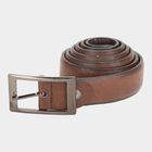 Men's Brown Polyurethane Formal Belt, , small image number null