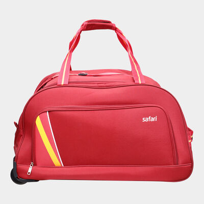 Grey Polyester Duffle Trolley