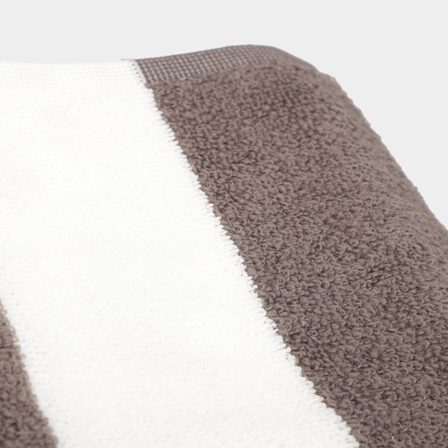 180 GSM Grey Cotton Blend Bath Towel, , large image number null