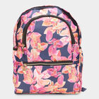 Women's Blue Polyurethane Backpack, , small image number null