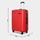 8-Wheel Red Polypropylene Hard Case Trolley, Large, , small image number null