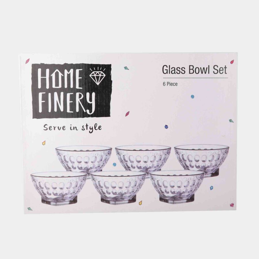 260 ml Glass Bowl, Set of 6 , , large image number null