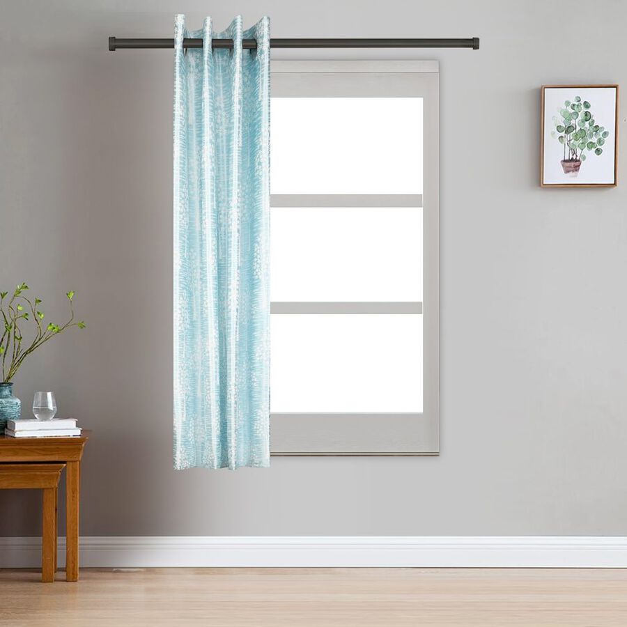 5ft. Light Blue Window Curtain, , large image number null
