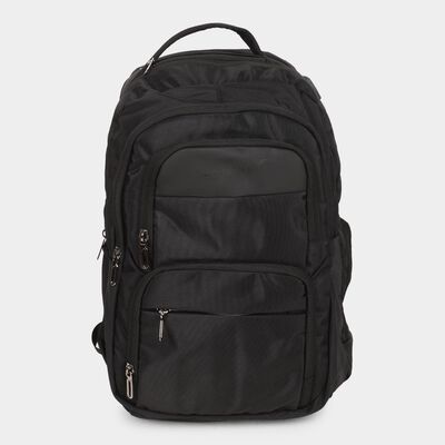 Polyester Backpack with Laptop Compartment and USB Port