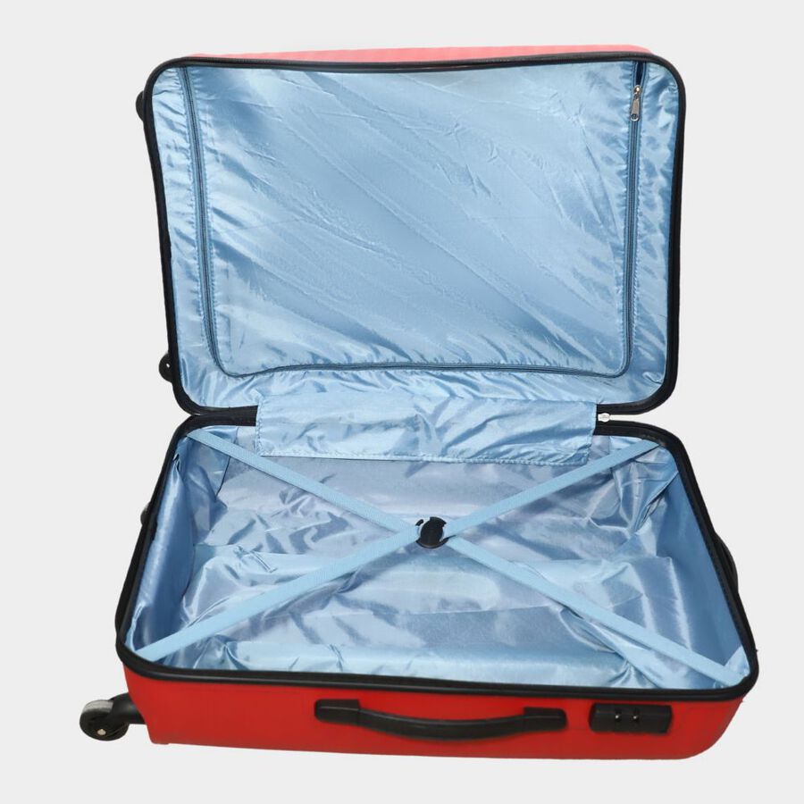 4-Wheel Red PVC Matee Hard Case Trolley, Small + Medium + Large, , large image number null