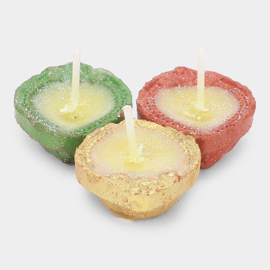 Diya 12Pcs |With Wax, , large image number null