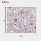 120 GSM Grey Polycotton Double Bedsheet, , small image number null