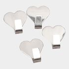 Metal Self Adhesive Hooks - 4 Pcs., , small image number null