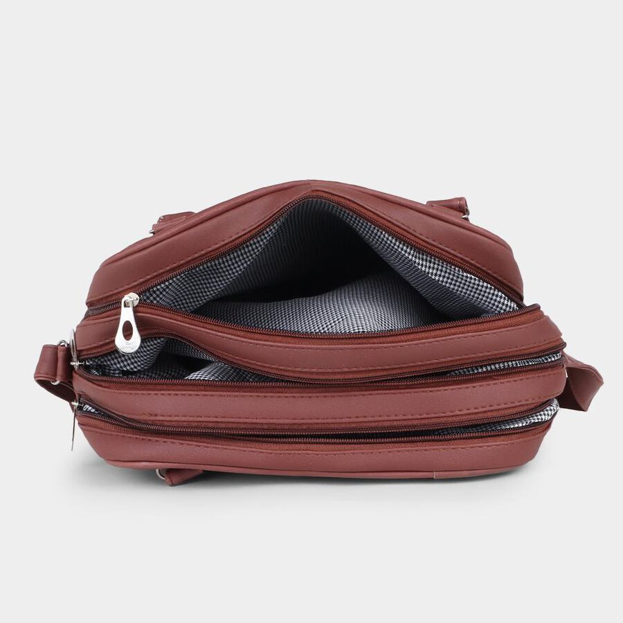 Women's Cherry Polyurethane Hand Bag, , large image number null