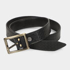 Men's Black Casual Belt, , small image number null