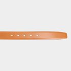 Men's Tan Polyurethane Formal Belt, , small image number null