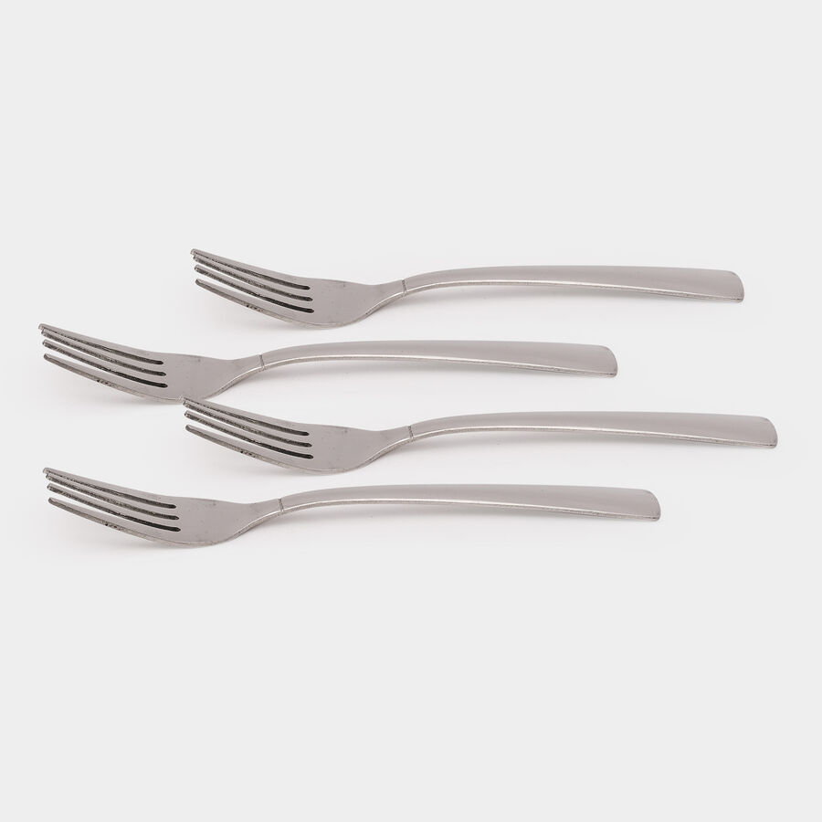 Set of 4 Steel Baby Forks, , large image number null