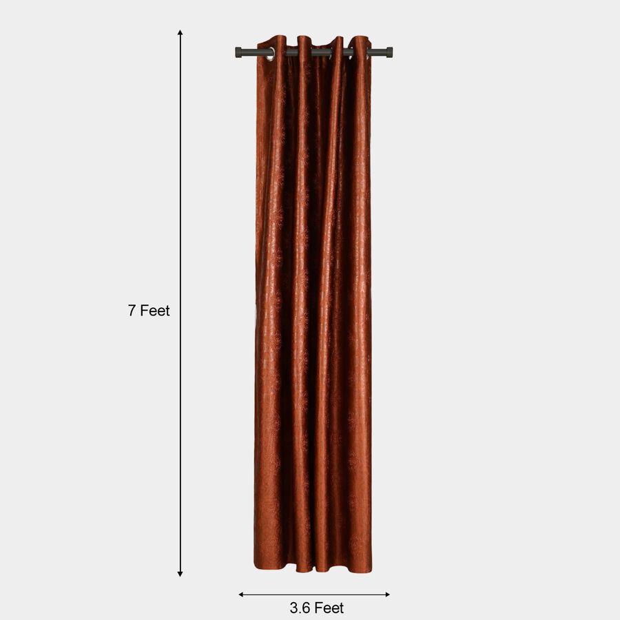 7ft. Gold Microfiber Door Curtain, , large image number null