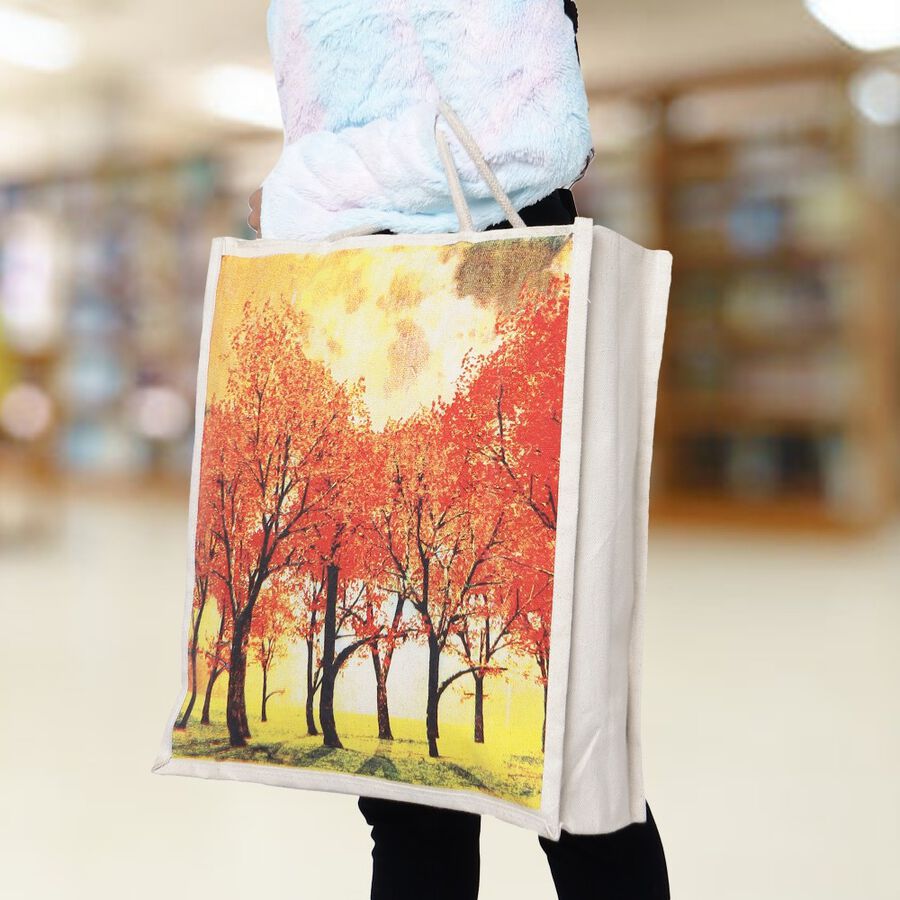 Multicolour Canvas Bag, , large image number null