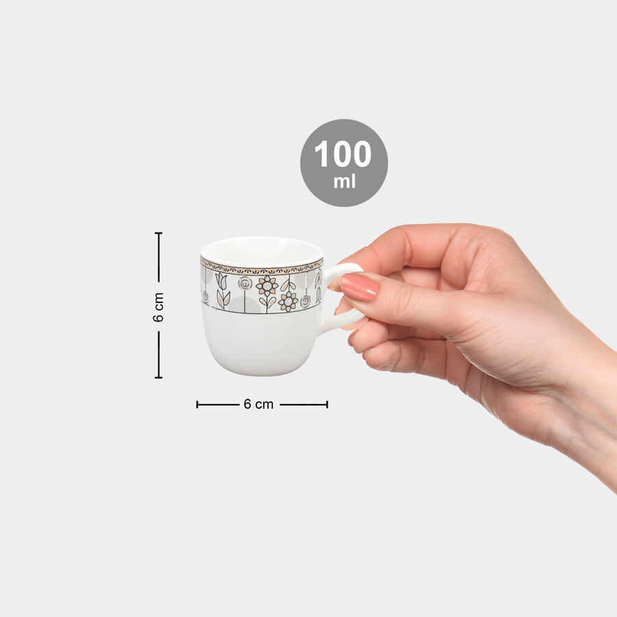 100 ml Stoneware Cup, Set of 6, , large image number null