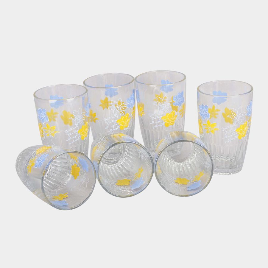 240 ml Glass Tumbler Set of 6, , large image number null