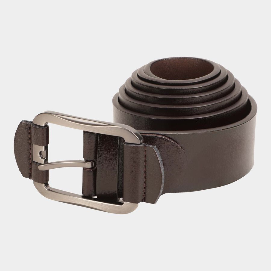 Men's Brown Polyurethane Casual Belt, , large image number null
