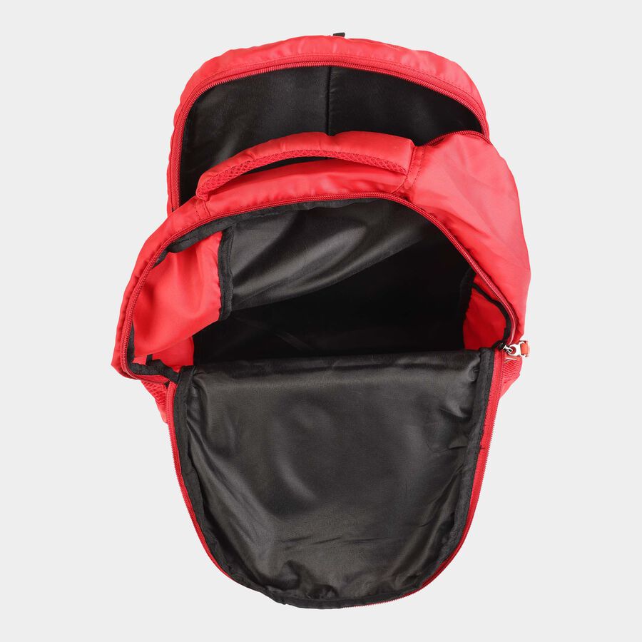 कपड़ा बैग, लाल, 45 cm X 29 cm, प्रिंटेड के साथ बड़ा स्पेस, , large image number null