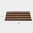 Brown Polyester Cotton Door Mat, , small image number null