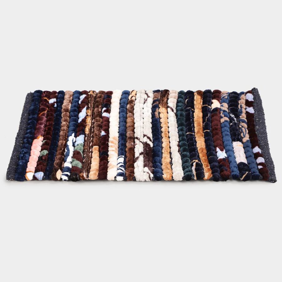 Anti-Skid Multicolor Polyester Door Mat, , large