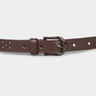 Women's Metallic PU Belt, , small image number null