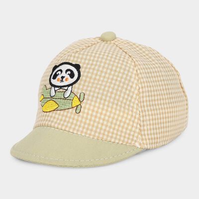 Kid's Navy Blue Fabric Cap 