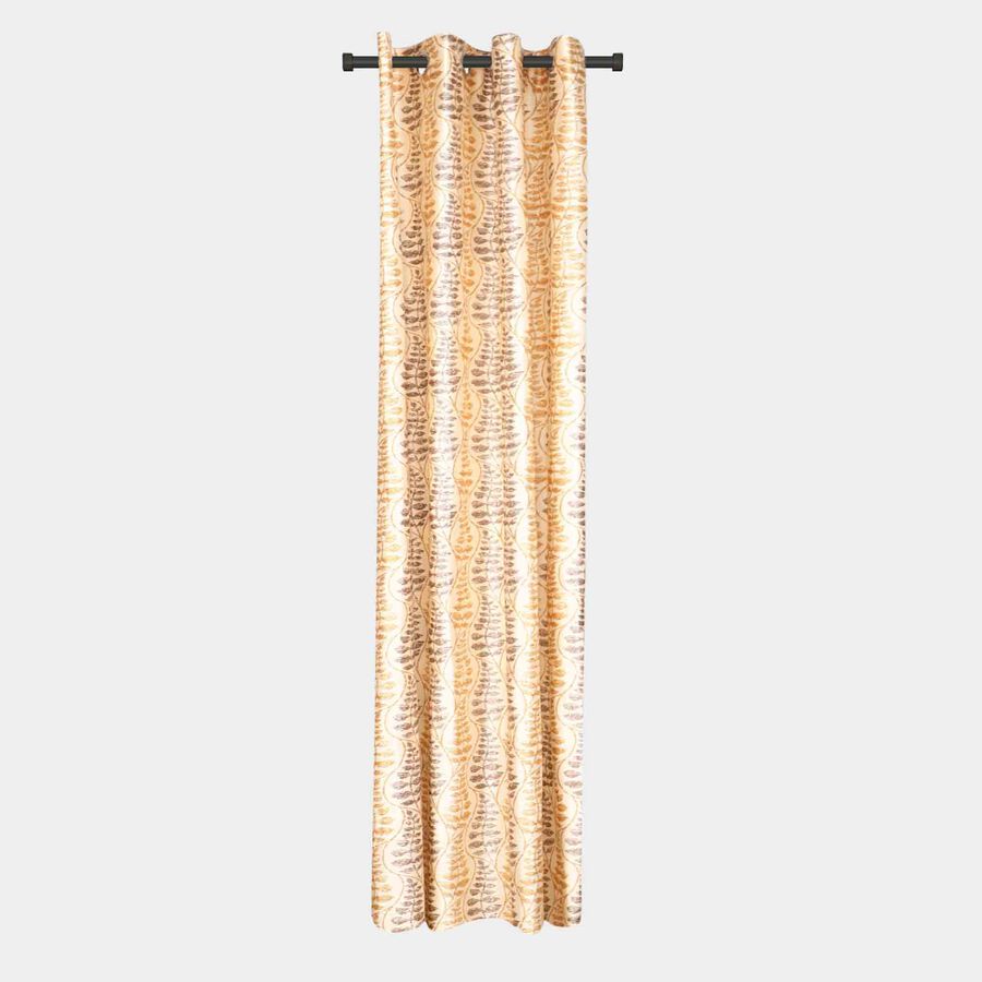 7ft. Beige Microfiber Door Curtain, , large image number null