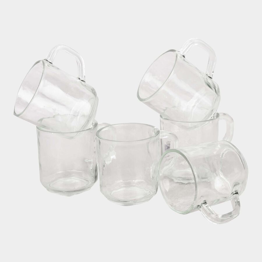 250 ml Glass Mug, Set of 6, , large image number null