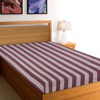 Maroon Polycotton Bedcover, , small image number null