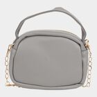 Women's Polyurethane Zipper Sling Bag, , small image number null