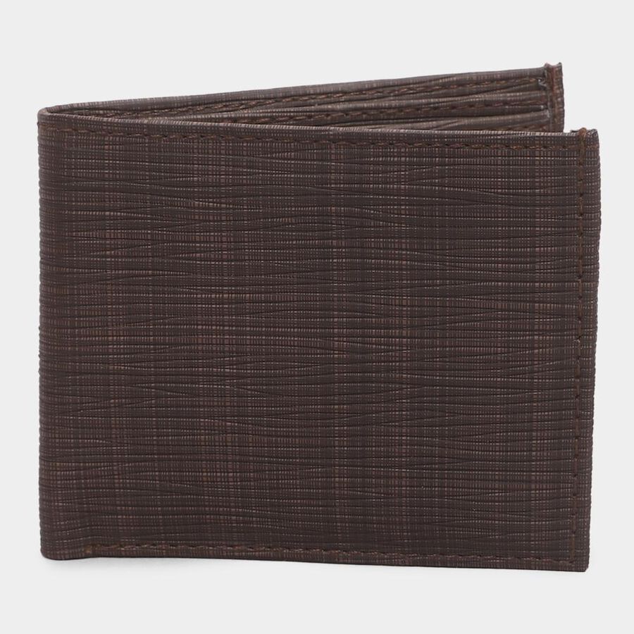 Men's Brown PU Wallet, , large image number null