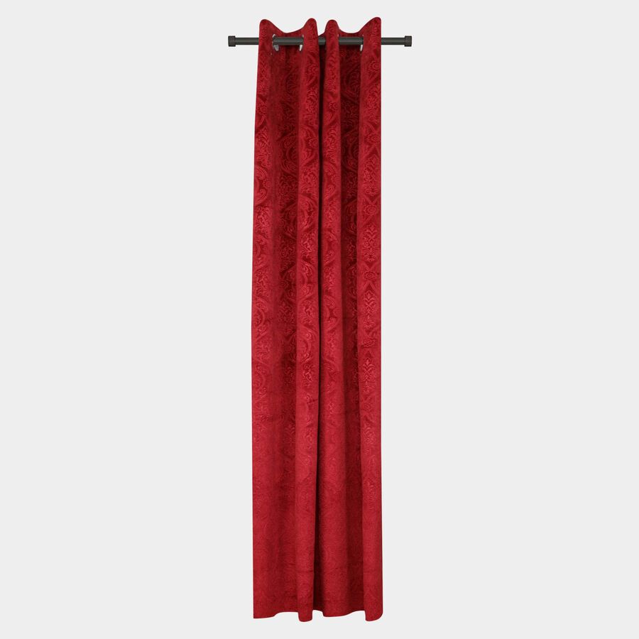 7ft. Maroon Velvet Door Curtain, , large image number null