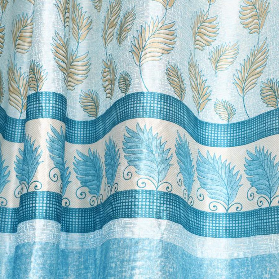 5ft. Blue Polyester Curtain, , large