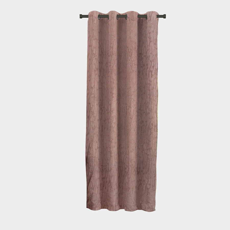 5 ft. Brown Polyester Curtain, , large image number null
