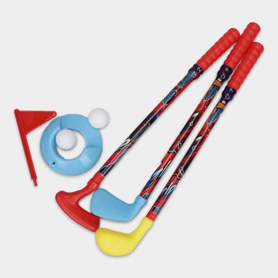 Kid's Spiderma Plastic Golf Set