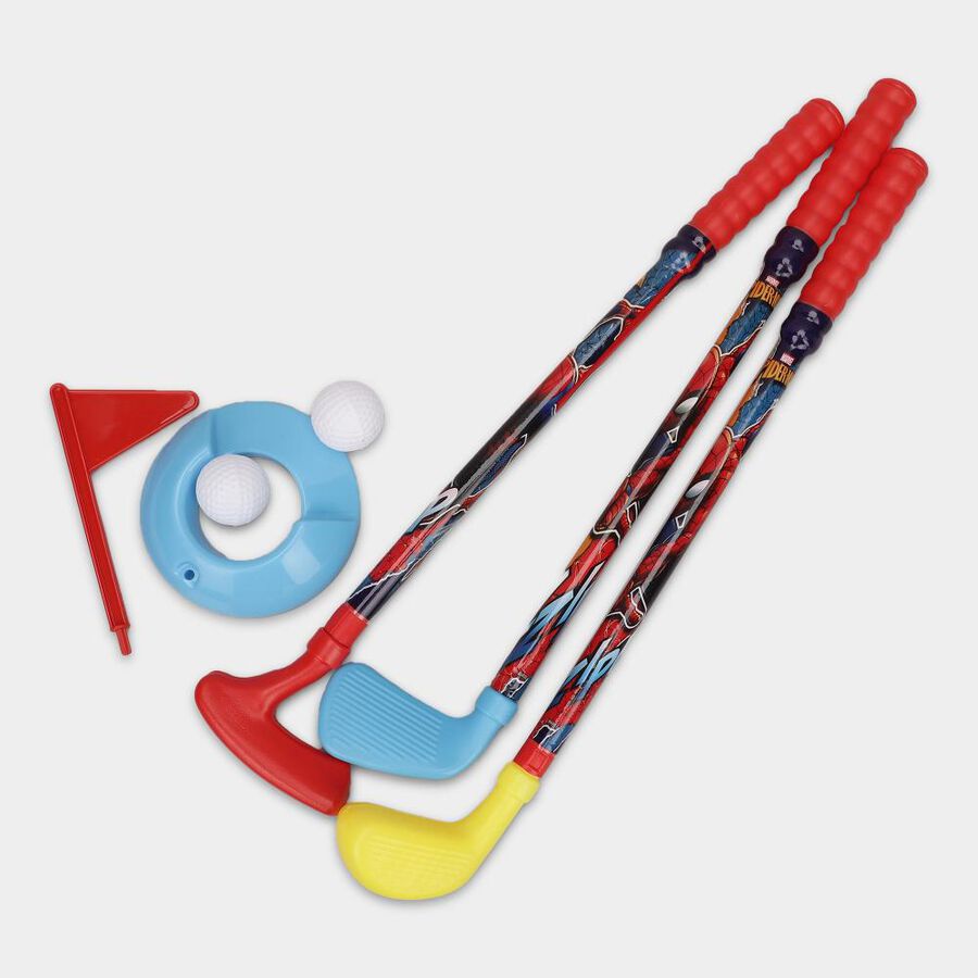 Kid's Spiderma Plastic Golf Set, , large image number null