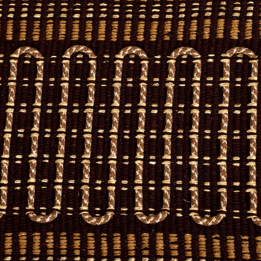 Brown Cotton Blend Rugs, , large image number null