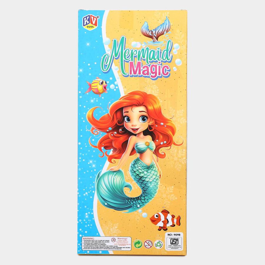 Kid's Magical Mermaid Princess Doll Toy Set, , large