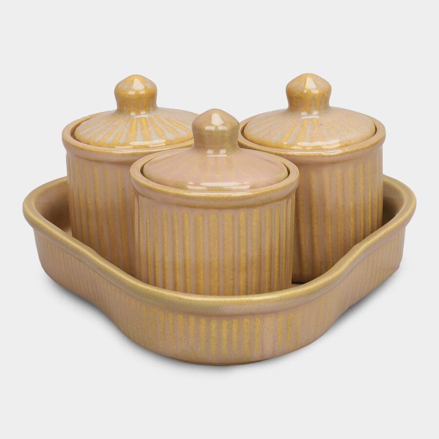 160ml Stoneware Pickle Set , , large