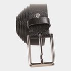 Men's Black Leather Formal Belt, , small image number null