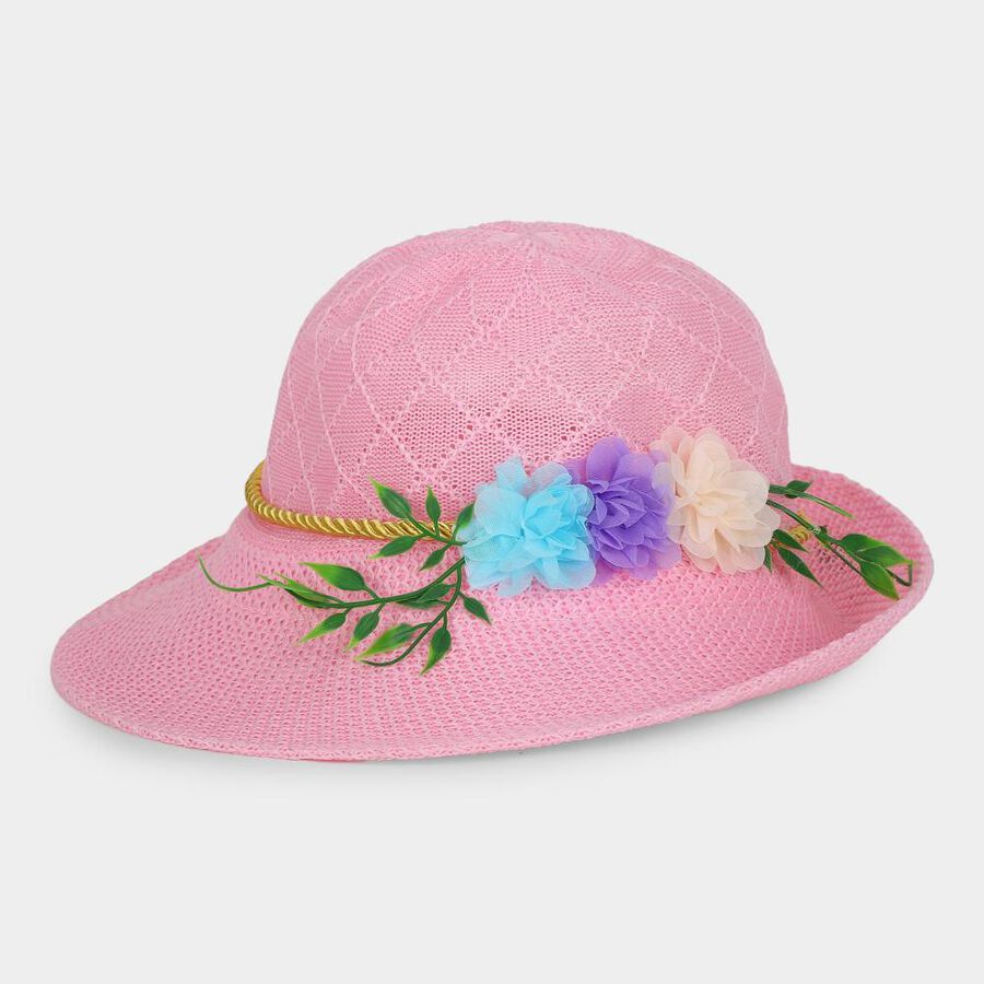 Kid's Pink Fabric Hat , , large image number null