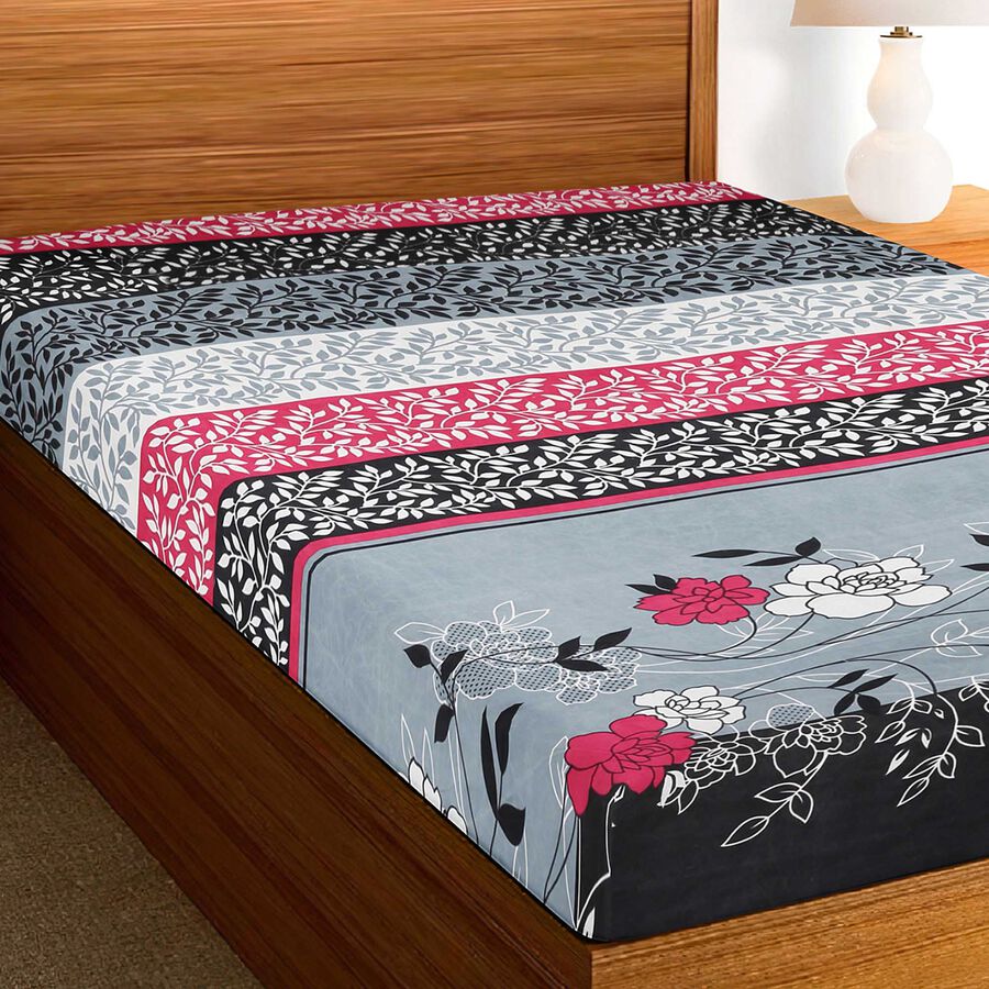 95 GSM Microfiber Single Bedsheet, , large image number null