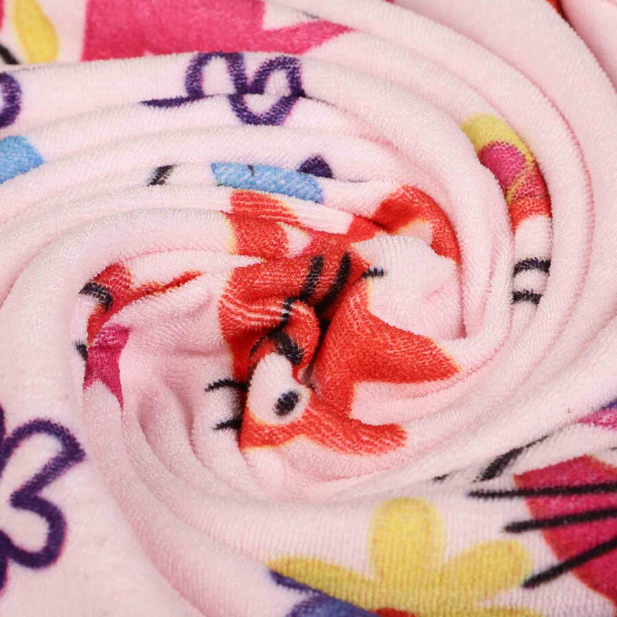 300 GSM Pink Polyester Baby Towel, , large image number null