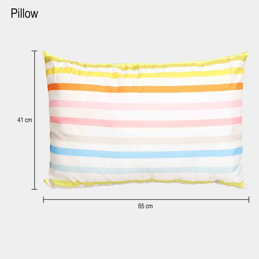 Multicolour Fibre Pillow, , large image number null