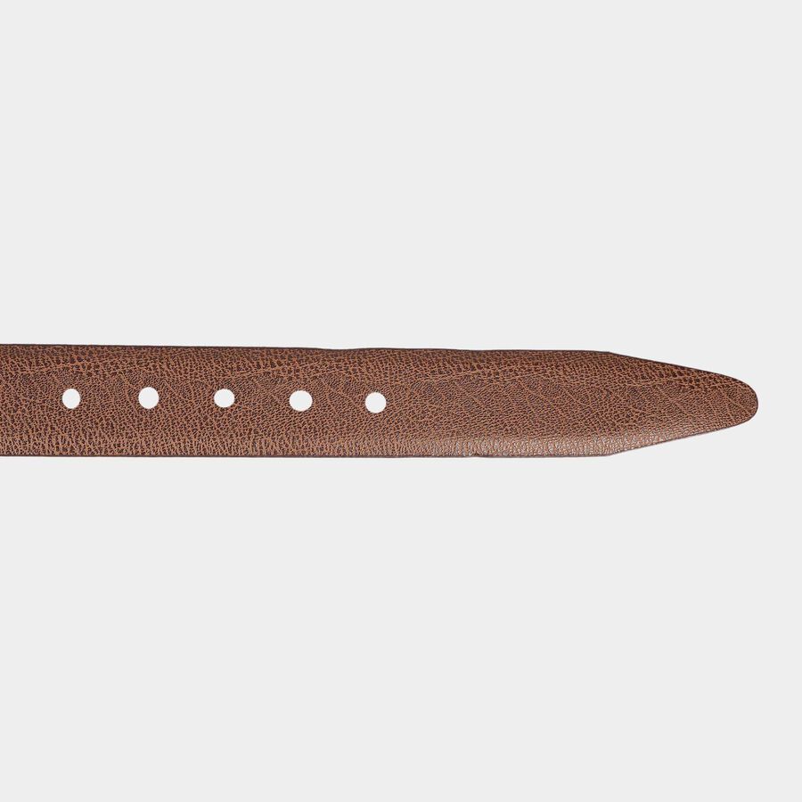 Men's Brown Polyurethane Casual Belt, , large image number null