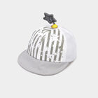 Kids' Grey Nylon/Polyester Cap, , small image number null