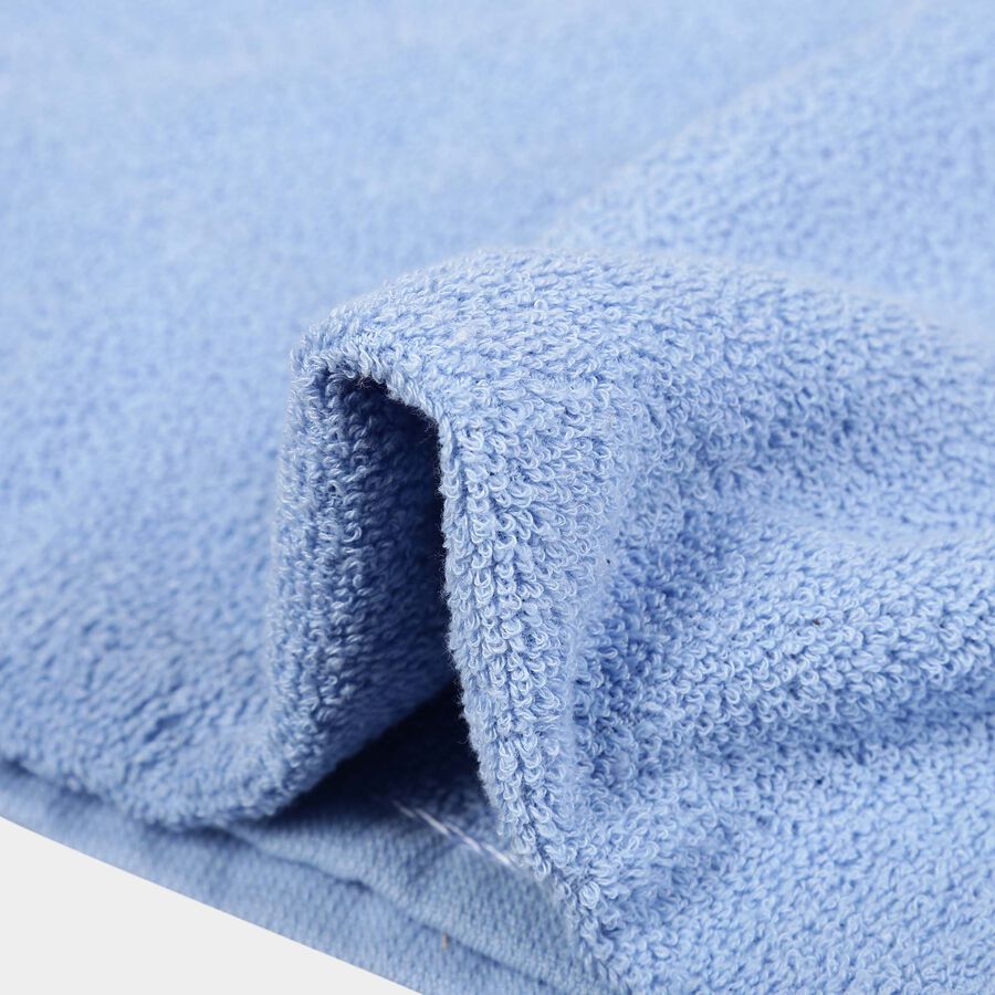 360 GSM Blue Cotton Bath Towel, , large image number null