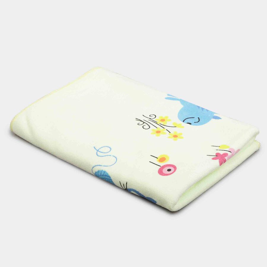 380 GSM Yellow Polyester Baby Towel, , large image number null