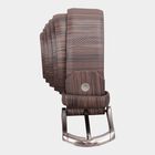 Men's Brown Polyurethane Casual Belt, , small image number null