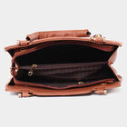 Women Embroidered Tan Handbag, , small image number null